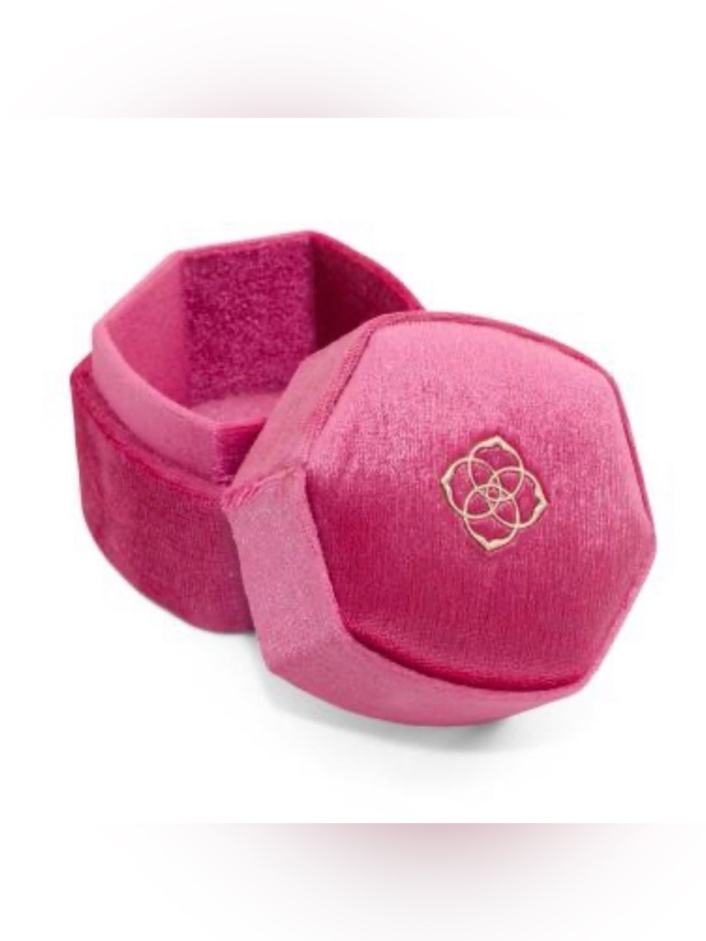 Small Davis case- Pink Velvet Jewelry Box - Women Accessories